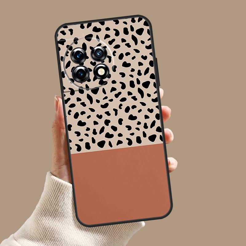 Boho Botanical Leaf Cow Cactus Case For OnePlus Nord CE 5 2 3 4 Lite N20 N30 OnePlus 15 13 12 11 9 10 Pro 13R 10T 13T Cover