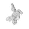 Opening Finger Rings Adjustable Finger Rings Butterfly Rings Finger Jewelry Stainless Steel Texture for Fashion Lover
