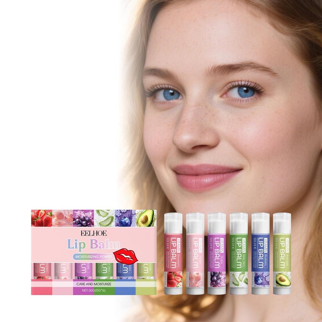 EELHOE Gentle Moisturizing Lip Balm Set for Soft, Healthy Lips