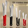 304 Stainless Steel Thickened Grilling Tongs for Barbecue and Mala Tang