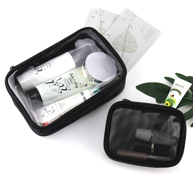 Cosmetic Bag Travel Wash Makeup Organizer Bag Waterproof Portable Cosmetic Storage