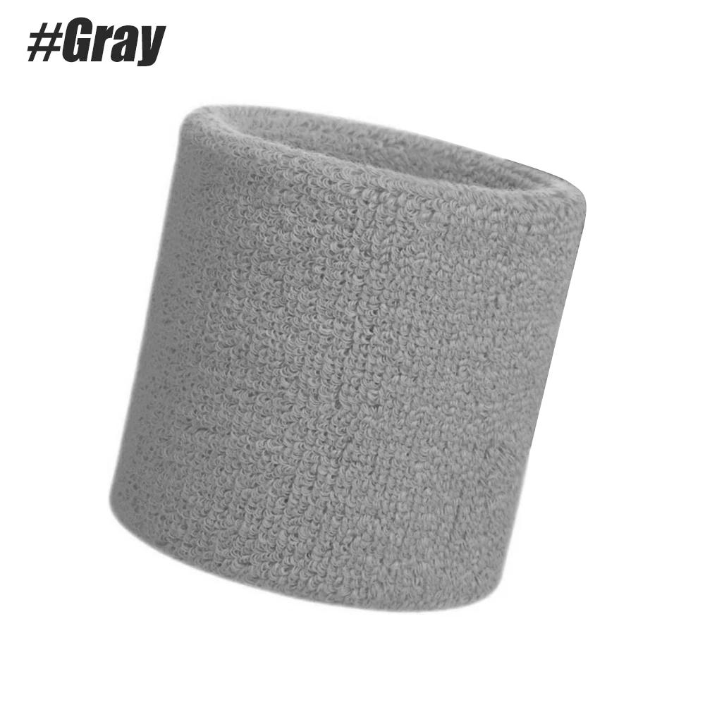 1 Piece Set of Sweatbands for Men and Women Sports Wristbands Cotton Sweatband for Tennis Basketball Football Running Gym Workout