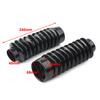 Universal Motorcycle Front Fork Boots Gators Covers Rubber Fit For Harley Softail FXST Dyna FXDWG FXWG 39mm/41mm/49mm