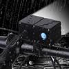 Bike LED Bright Front Lamp Rechargeable Bicycle Head Light with 6 X 18650 Battery