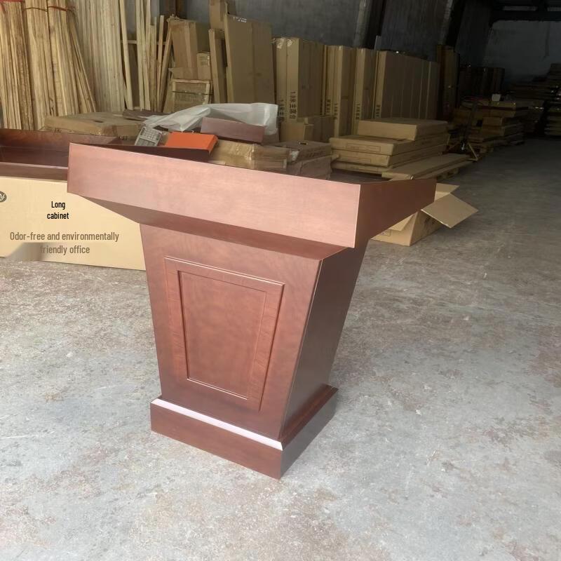 Jundingying B-Style Walnut Solid Wood Lectern
