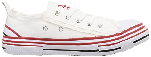 GD Japan Work Shoes: These Distressed Shoes Offer Excellent Grip, Flexibility, and a Stylish Design. DN-710 (Black/White) White, Size 27.0 Cm, 3E.