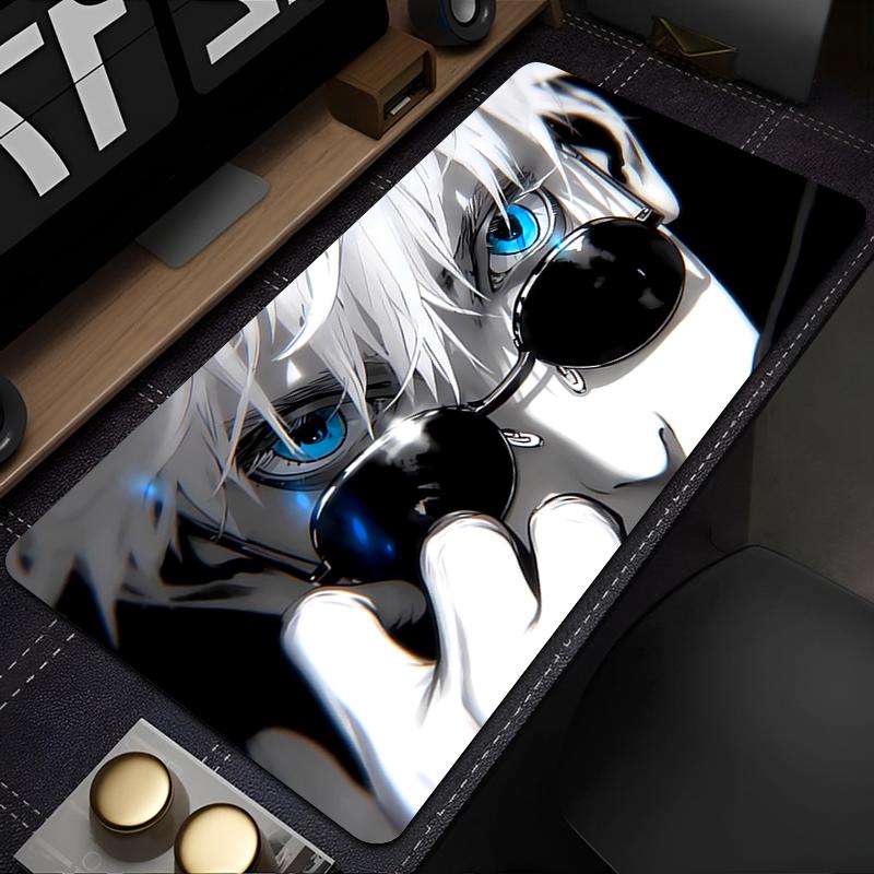 Δροσερό Mousepad Παιχνιδιών Jujutsu Kaisen Gojo Επιτραπέζιο Mat Επαγγελματικό Premium Mousepad Παικτών Αξεσουάρ Ελέγχου Ταχύτητας Πληκτρολόγιο