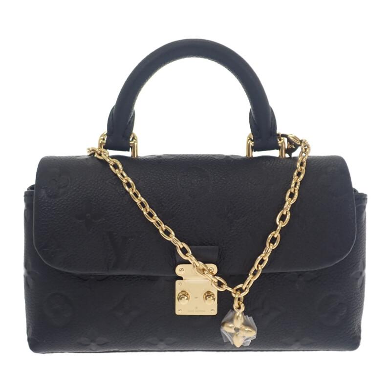 LOUIS VUITTON  M12144 2WAY bag black Monogram Ann Platt Women