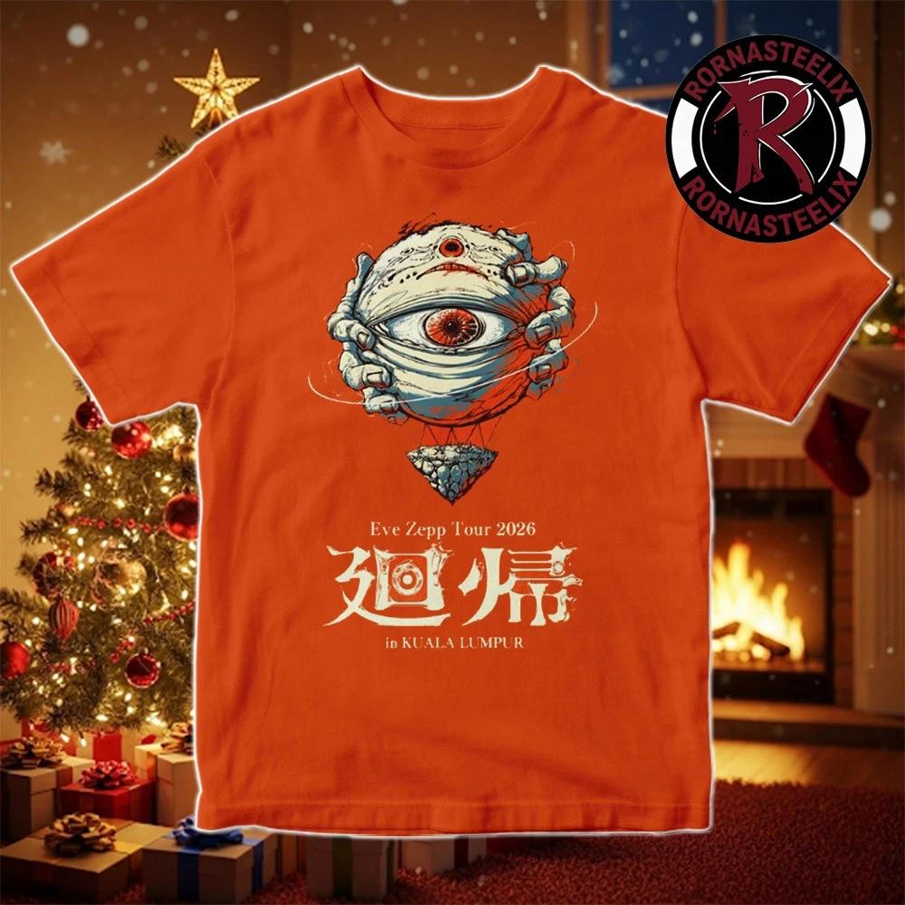 Eve Zepp Tour 2026 Kaiki Zepp Series Live In Kuala Lumpur Unisex T Shirt 3XL