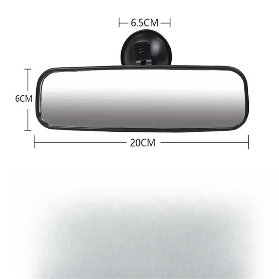Wide-angle anti-glare blue rearview mirror universal 360° rotating adjustable suction cup inner rearview mirror for cars Interior Mirrors6