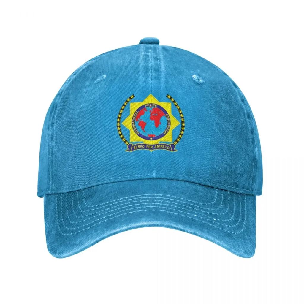 International Police Association Baseball Cap sun hat winter hats for Unisex Designer Unisex Women's