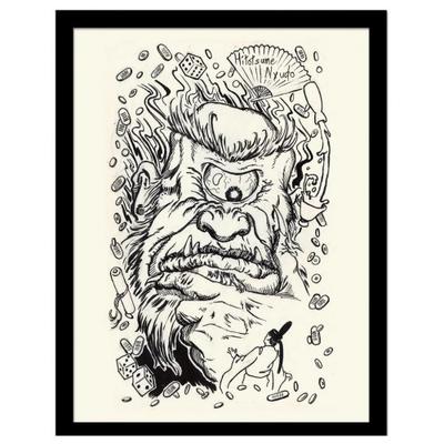 Piya Wannachaiwong Hitotsume Nyudo Print