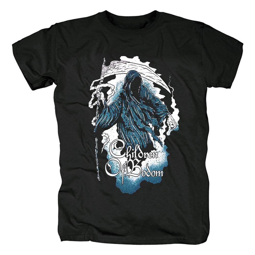 

Футболка унисекс Heavy Metal Rock Рубашка с короткими рукавами Children of Bodom Rock Футболки Повседневная уличная одежда Harajuku Футболки в стиле хип-хоп Футболка унисекс S