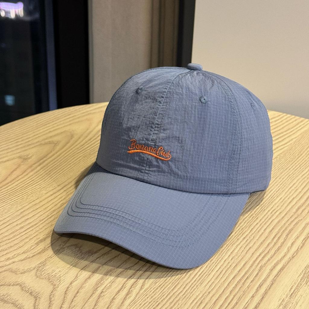 New Thin Breathable Cap Men's and Women's Outdoor Sports Lightweight Wide-brimmed Sunscreen Baseball Cap Big Head Circumference Hat