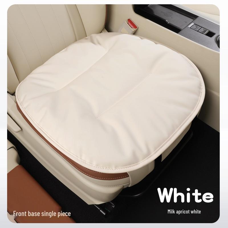 Napa Leather Car Seat Cushion - All-Season Cover for Mercedes-Benz, BMW, Tesla, Volkswagen