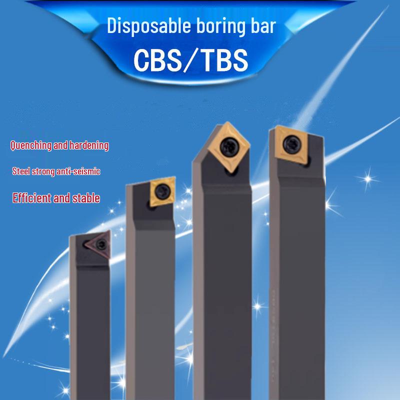 45°/90° Rough Boring Bar Holder with Replaceable Head & CBS/BSB Cutter