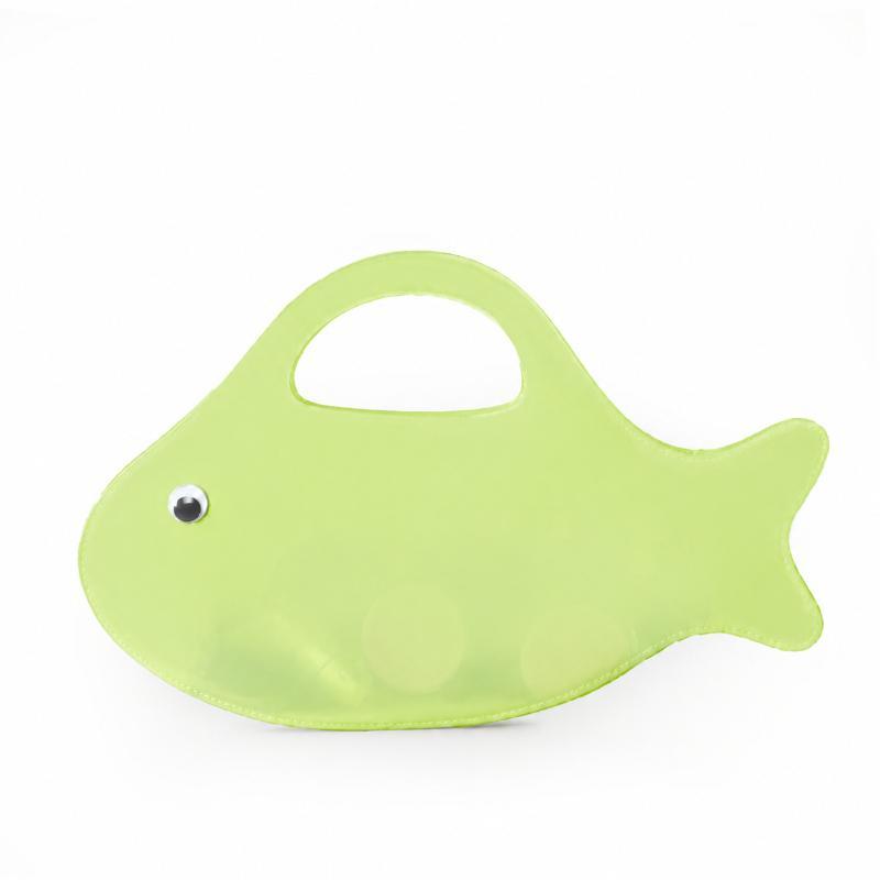 Waterproof Cartoon Fish Shape PVC Jelly Tote Bag Transparent Colorful Handbag for Concert Stadium Use