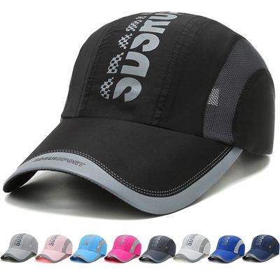 Hut Sommer Herren- und Damen-Baseballkappe Koreanische Version Outdoor-Sport Sonnenhut Sonnenschutz Sonnenhut Schnelltrocknender atmungsaktiver Netzhut