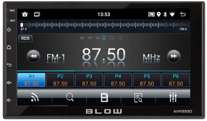 Radio 2Din Nawigacja Gps Eu Android Głośnomówiący Bluetooth Wifi Na Prezent