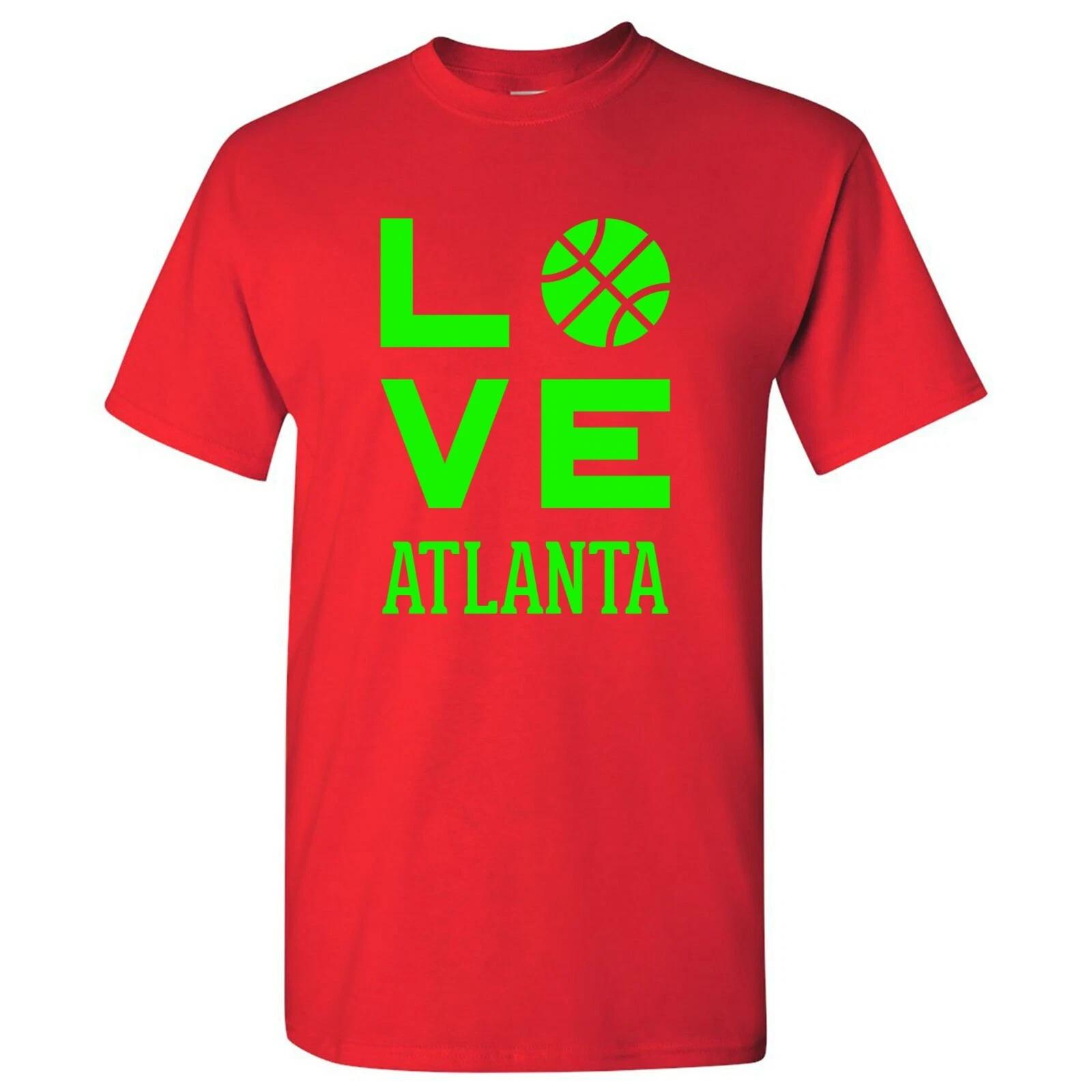 

Atlanta Love Basketball - Sports Team Hometown City Pride T Shirt - Red 2XL