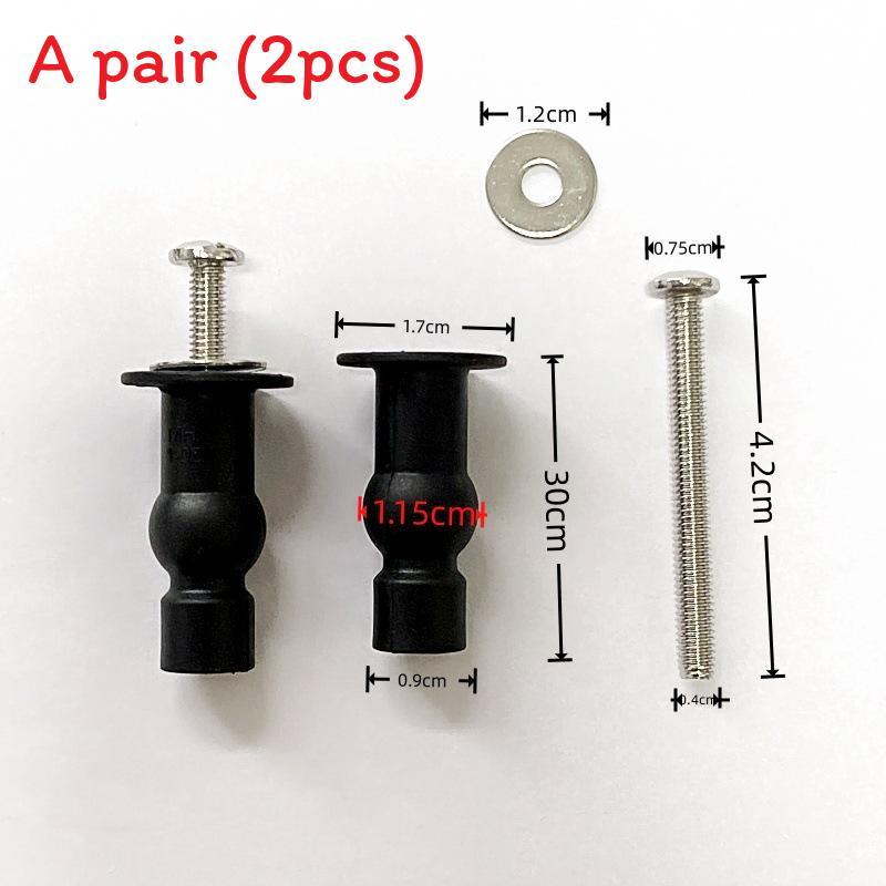 Stainless Steel Toilet Seat Fixing Bolts With Rubber Expansion For Bathroom Repair