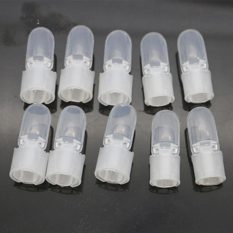 10PCS Manicure Finger Nail Art Design Tips Cover Polish Shield Protector Clip