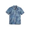 Levis Ss23 Camisa de Manga Corta con Botones Estampada para Hombre Camisas Azul 72625-0069