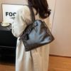 PU Artificial Leather Retro Tote Bag for Women Winter Trend  Fashion Handbags Lady Travel Shoulder Crossbody Bags