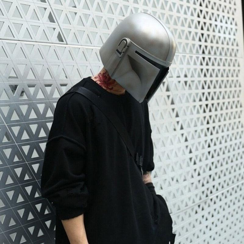4 Style The Cosplay Helmets Pvc Masks Props Halloween Mandalorian Helmet