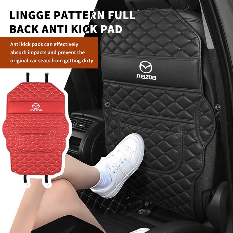 Car Seat Anti-Kick Mats Full-Package Anti-Dirty Protection Pads For Mazda CX9 MX5 RX8 Axela Demio Atenza MS GJI GH BK MP