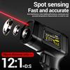 Infrared Thermometer Non-contact Temperature Sensing Gun -50°C to 600°C (-58°F~1112°F) with Adjustable Emissivity for Car