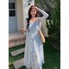 French Style Shows Temperament, Elegant Waist, New Niche Design In Summer, Fairy Fluttering Dress Women's Clothing