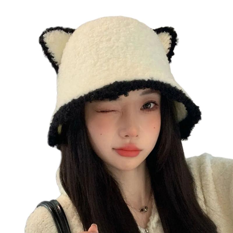 

Soft Warm Hat Unisex Knitted Hat Trendy Ear Hat Outdoor Activity Hat Winter Hat Comfortable and Stylish Winter Headwear бежевий