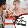 Christmas Bikes Ornament Keepsake Souvenir Holiday Stocking Stuffer Bikes Ornament Bikes Figurines Decoration For Living Room Or