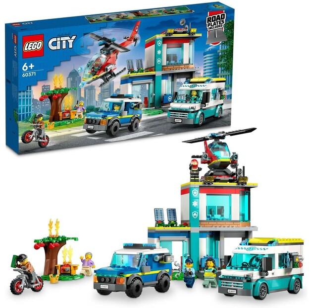 

LEGO City 60371 Парковка для автомобилей экстренных служб