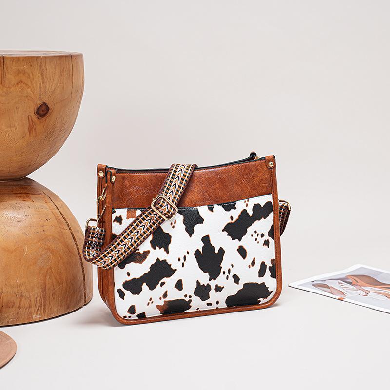 Best Selling Ladies Leopard Print Handbag - Fashionable and versatile large capacity multi-compartment crossbody and shoulder bag