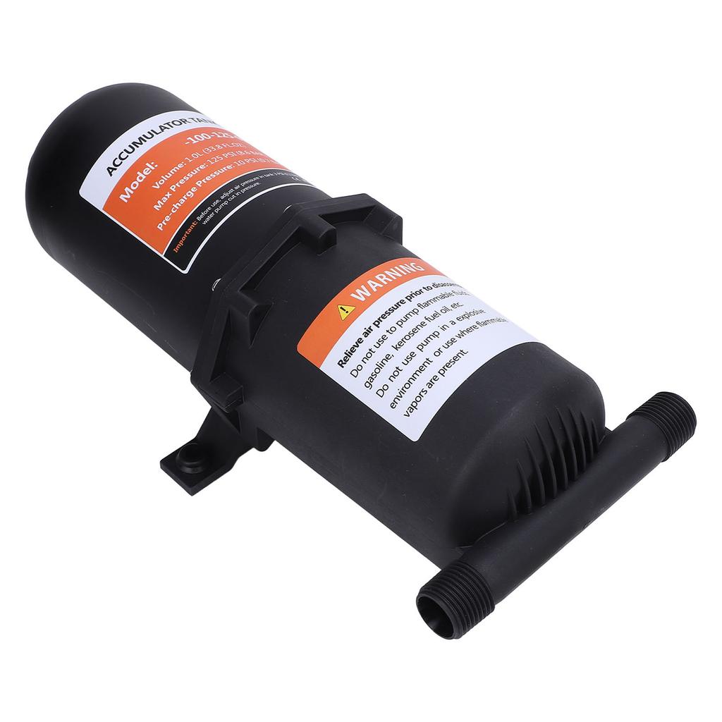 1L Zbiornik stałego ciśnienia Port 12 MNPT Wstępnie naładowany zbiornik akumulatorowy do łodzi, przyczepy kempingowej