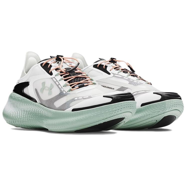 Under Armour Echo Cushioning Abrasion Resistant Breathable Low Top Casual Shoes Unisex White 6006061-348