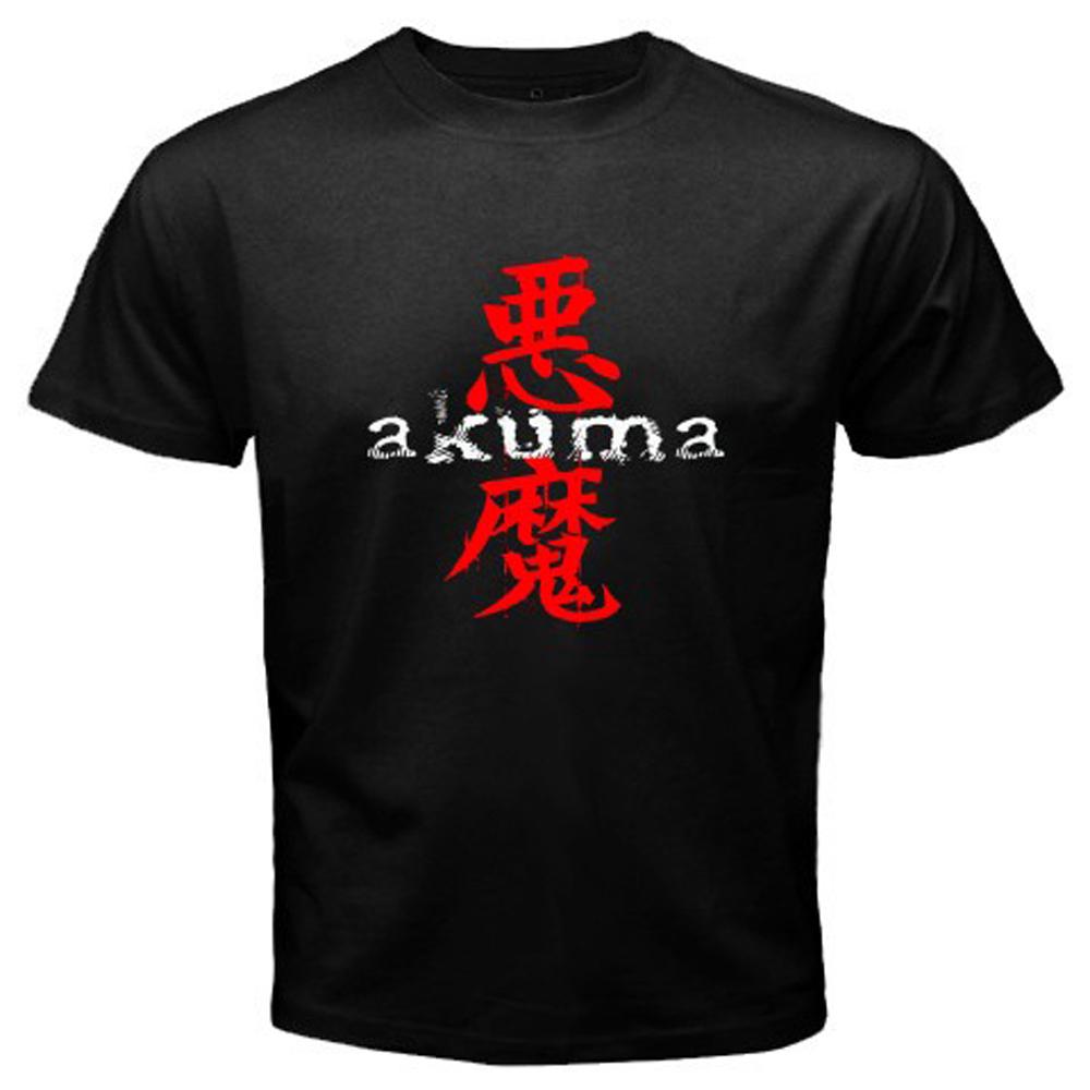 Akuma Japanese Kanji Demon T-shirt