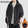 Mark Fairwhale Men's Hooded Fleece Cardigan Jacket