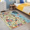 City Traffic Play Mat for Kids Ultra Soft Rug Playroom Floor Carpet Boy girl Bedroom Nursery Living Room Educational Kids Gift