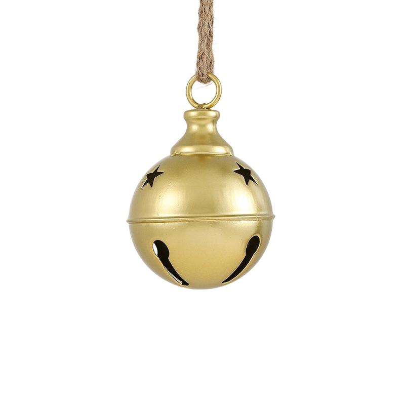 Christmas Bell Decorations Iron Atmosphere Large Ornaments To Decorate The Christmas Tree Creative Pendants