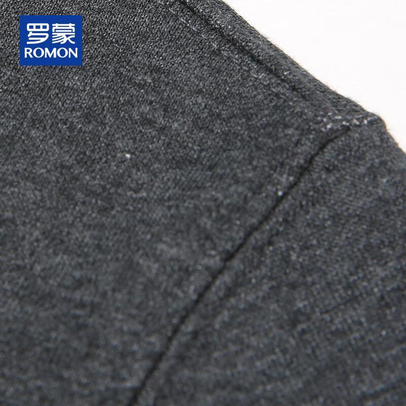 ROMON Men's Hooded Zip-Up Sweatshirt