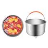 Stainless Steel Rice Cooker Steam Basket Fits 6 Or 8 Quart Anti-scald Steamer Multi-Function Fruit Cleaning Basket