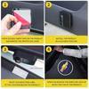Car Door Welcome Lights No Drill Design HD car Logo Projector Fit Chevrolet Silverado Impala Malibu Equinox Cruze Camaro Blazer  LZ3