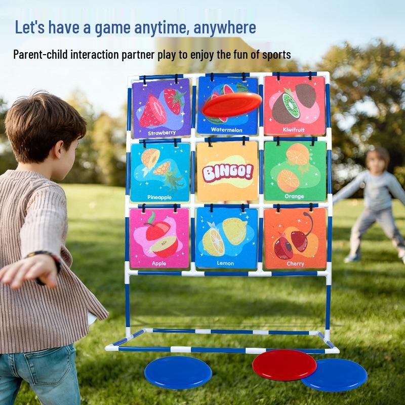 Set de Frisbee Digital: Juego al Aire Libre Interactivo para Padres e Hijos y Juguete de Competición de Mariposas Voladoras para Niños