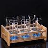 6 PCS/SET Transparent Shot Glass With Scales Liquor Glass Drink Cup Wine Dispenser  Gift Giving