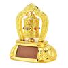 Solar Energy Solar Tibet Prayer Wheel Safety Symbol Tibetan Prayer Wheel  Car Accessories