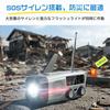 [Recommended by Disaster Prevention Specialists] Greeshow Emergency Radio, Multifunctional, Flashlight, FM/AM/SW High-Sensitivity Reception, 3-Way Cha