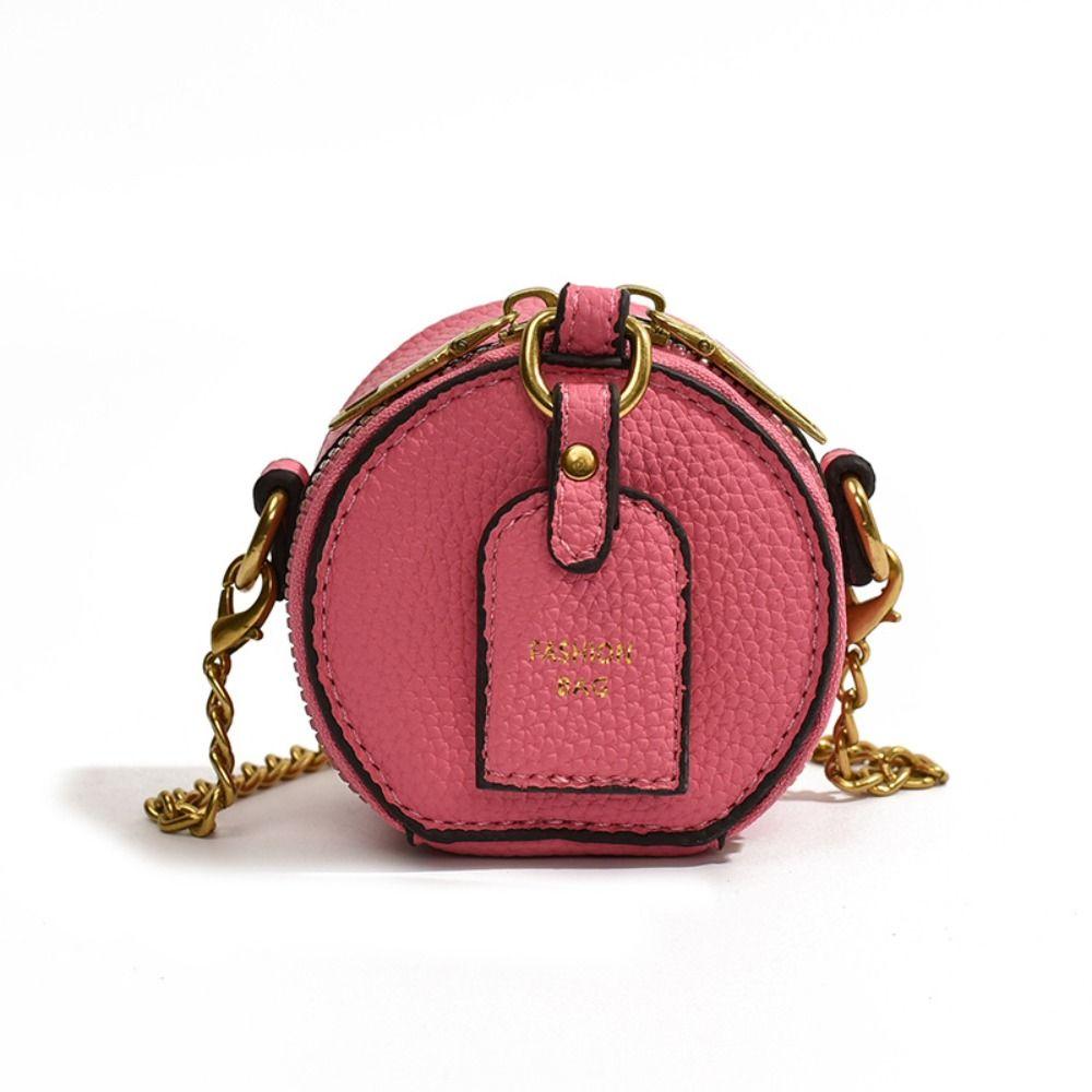 Round Cake Coin Purse Bag Mini Small Bags Fashion Crossbody Bag  Kids